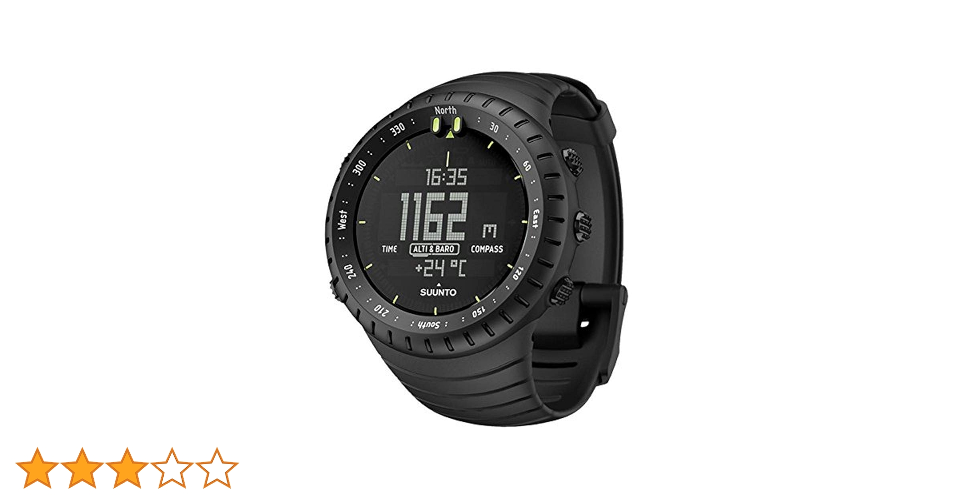 Amazon.co.jp: スント(SUUNTO) 腕時計 コア オールブラック 3
