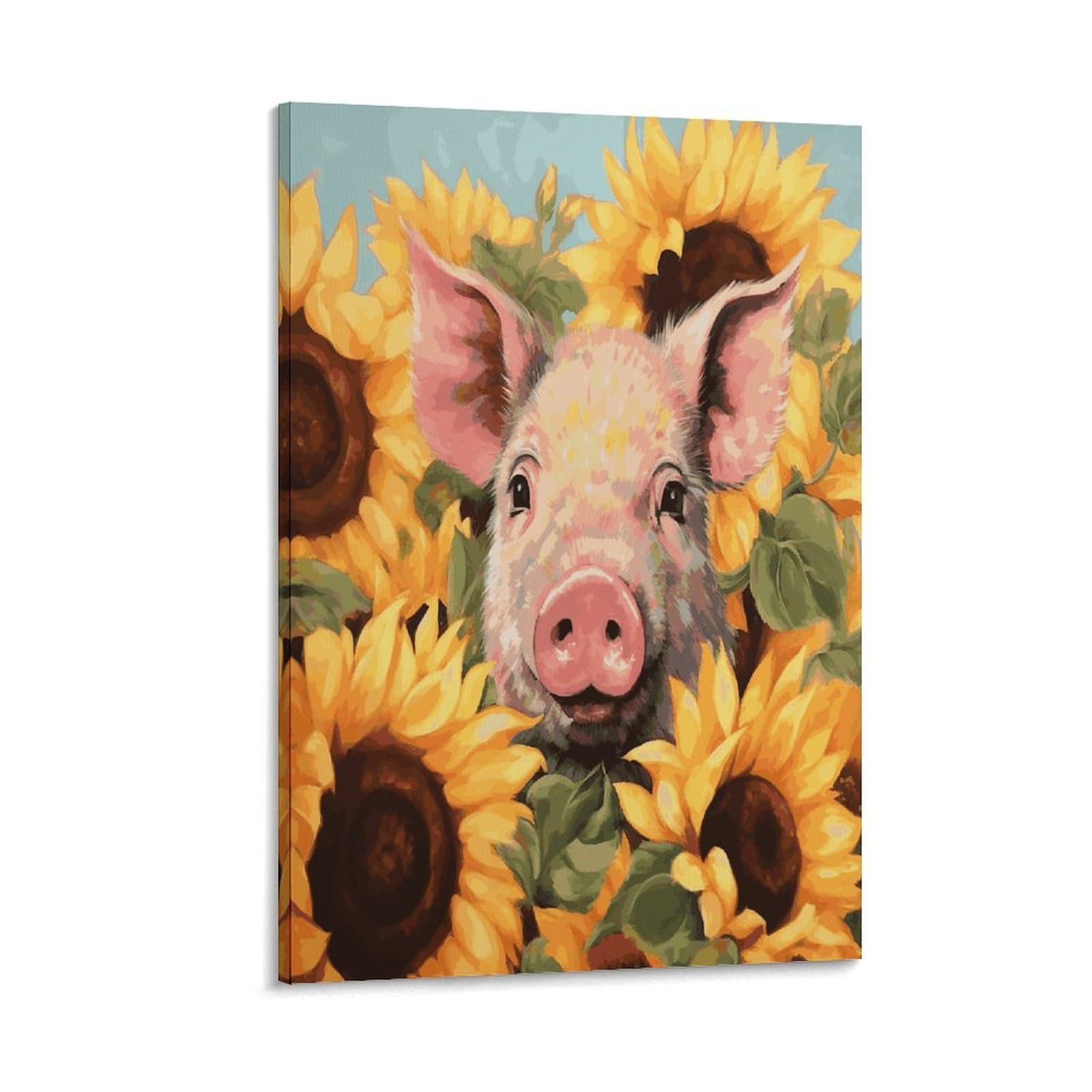 LDGSUPH Smiling_77725070 Canvas Wall Art Prints Hangable Decor Painting for Wall Prints Painting Artwork Modern Decorative Artwork Ready to Hang Wall Pictures for Home Decor 20x30inch(50x75cm)