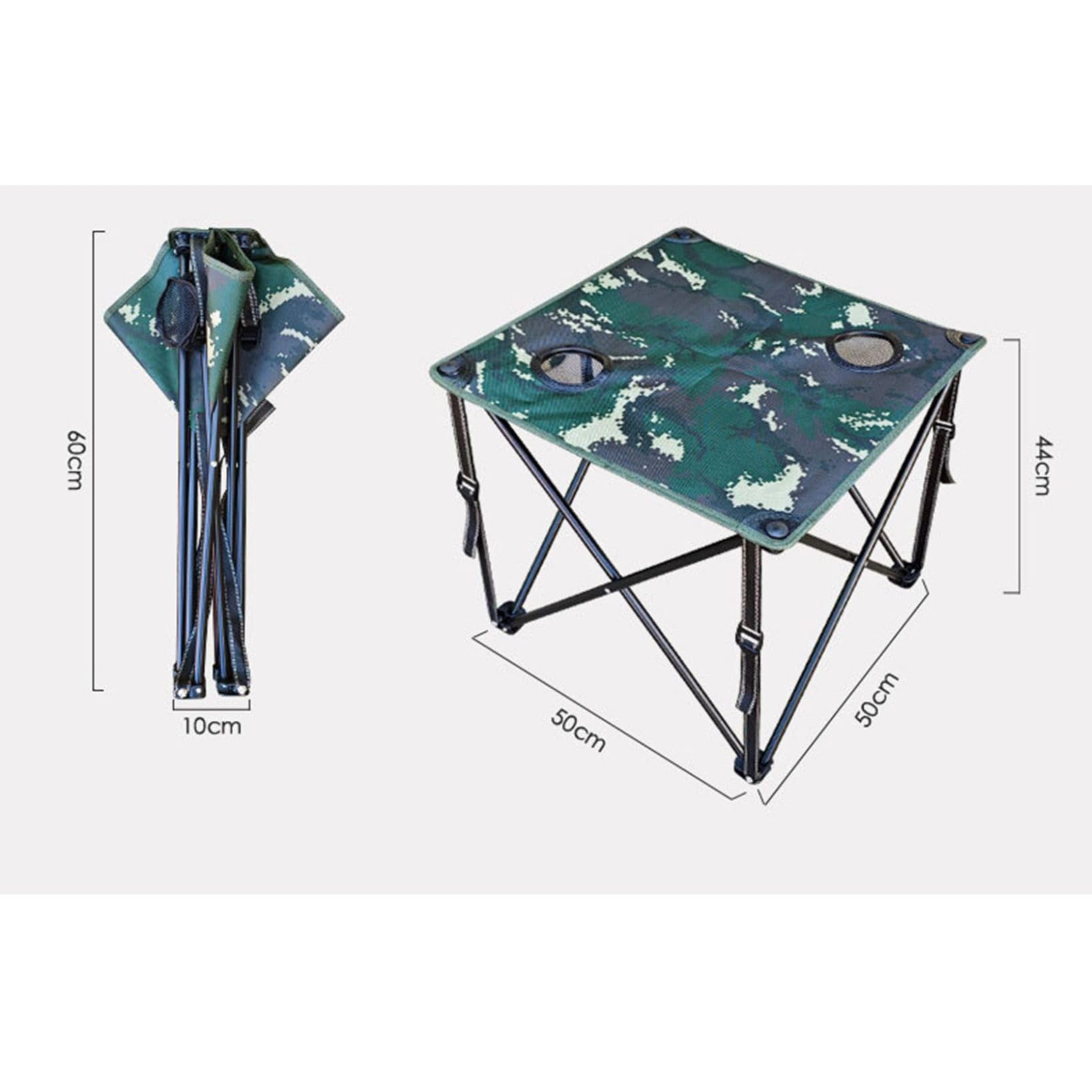 迷彩柄 アウトドアチェア 収納バッグ付き