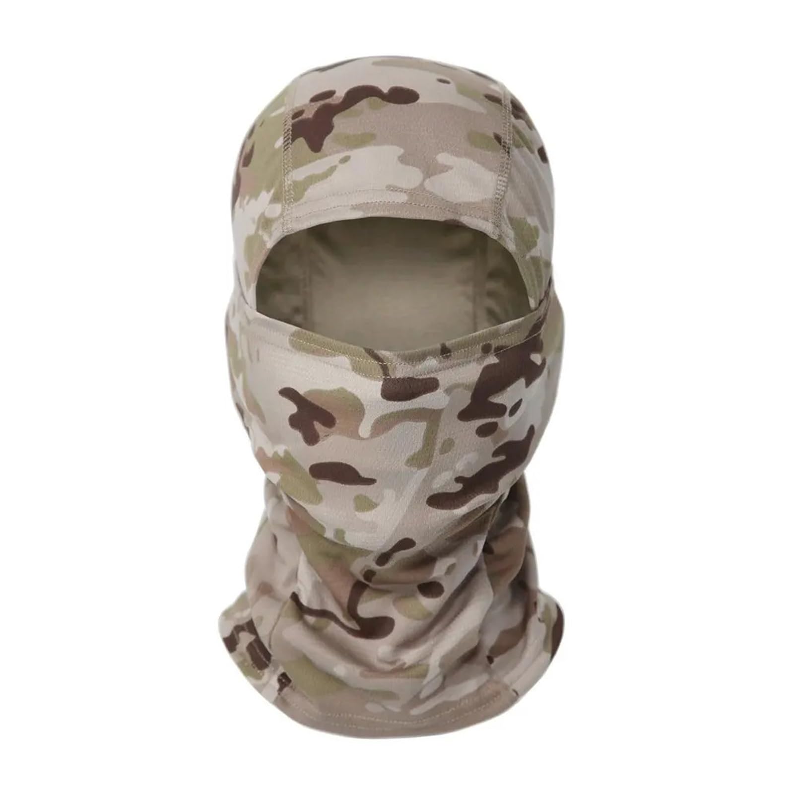 PasamontañAs Esquiar 2Pcs Ski Mask Skiing Mask Cycling Bicycle Hiking Scarf Fishing Snowboard Ski Masks Hood Hat Men Women para Esquiar(Brown)