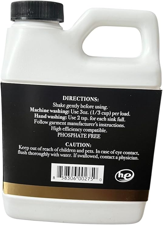 Orleans Home Fragrances Nu Wash Fine Laundry Detergent - Ambre' Lavender 16 Fl oz