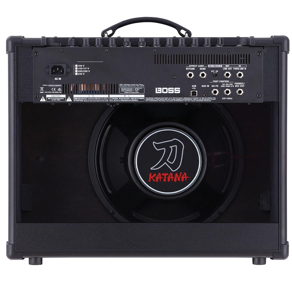 BOSS Katana - 100 MKII Combo-Gitarrenverstärker, 100 Watt Combo-Bühnenverstärker mit 12''-Custom-Lautsprecher