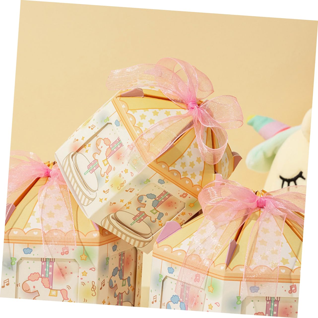 50pezzi Scatole Portaconfetti Per Matrimoni Scatole Decorativi Per Per e Decorazioni