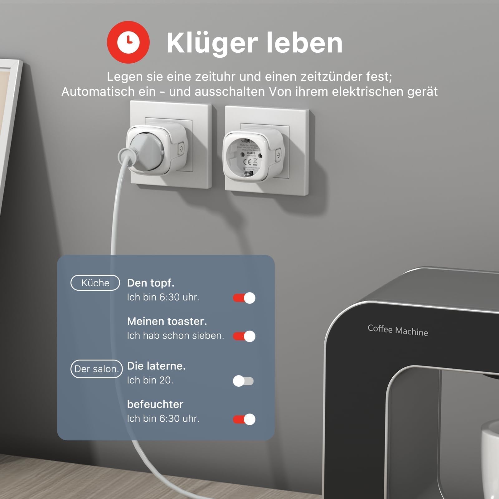 THIRDREALITY Prise Intelligente Zigbee avec Consommation Énergétique 2 Pièce(Type F), 16A, Répéteur Zigbee, Hub ZigBee Requis, Fonctionne avec Home Assistant, Homey, Compatible avec SmartThings, Alexa