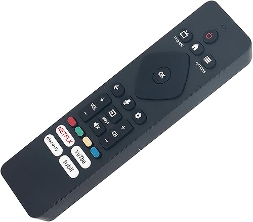 Miniatura 7 de URMT26CND002 RF439B Nuevo control remoto de voz de repuesto para Philips Smart TV con Netflix YouTube Discovery+ TUBI Botones 55PUL7672/F7
