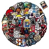 Nessisland スターウォーズ ステッカーセット, 100枚入り, 防水シール, スーツケース・車・バイク・ヘルメット・スケボー用N49