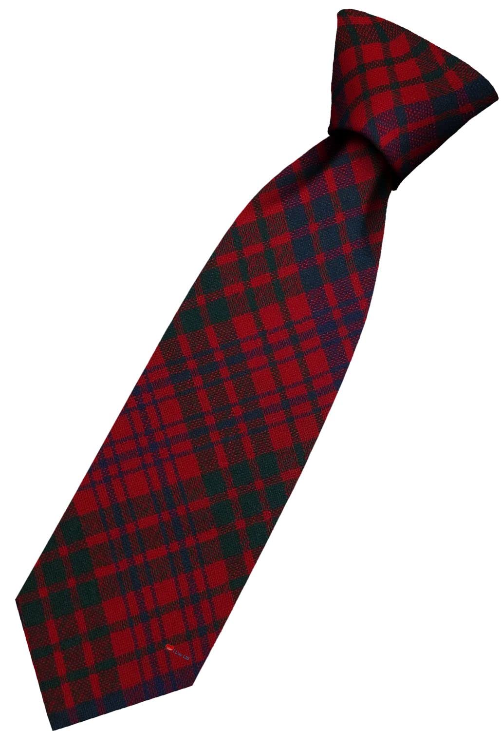 I LUV LTD Men Wool Tie Woven And Hand Made in Scotland in Ross Modern Tartan Scottish Clan Mens Ties