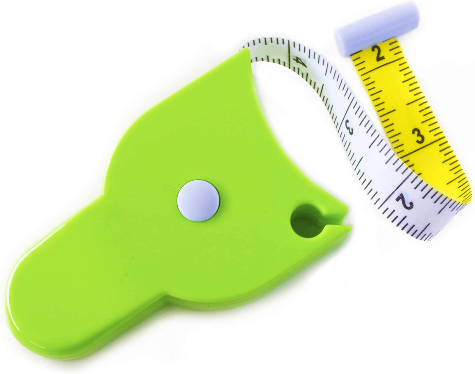 PERFECT MEASURING TAPE Body Measure - 80 Inch Automatic Telescopic Measure - Retractable for Body: Waist, Hip, Bust, Arms, and More (Green - 80 inch)