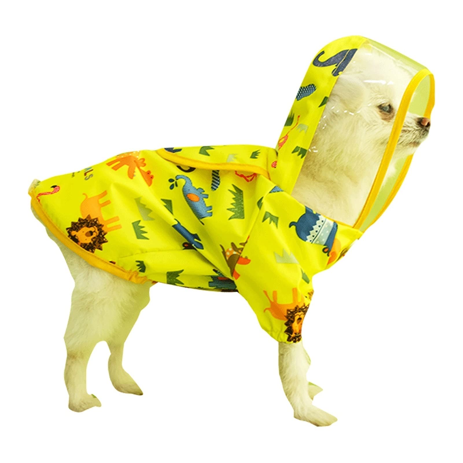 Chien pluie poncho Rails manteau impermeable leger pour moyen grand chien taille XL