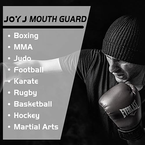 Miniatura 7 de Protector bucal para niños y jóvenes, protector bucal para fútbol, baloncesto, lacrosse, hockey, artes marciales mixtas, boxeo, jiu jitsu, adulto y