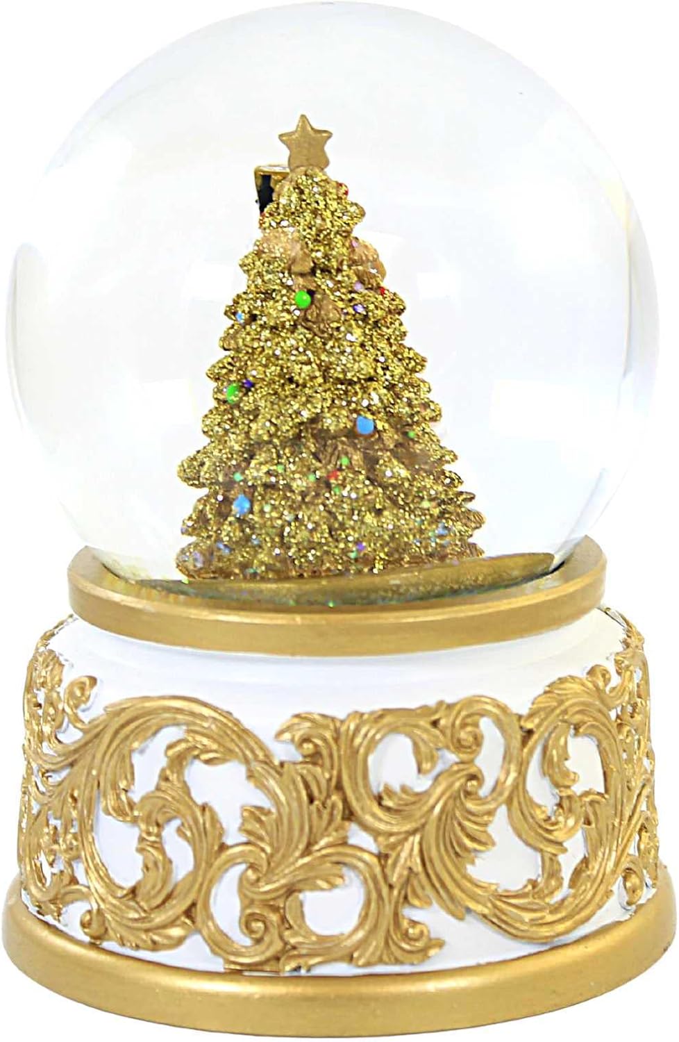Roman 6" Musical Nutcracker Glitter Dome Christmas Snow Globe Tabletop Decor