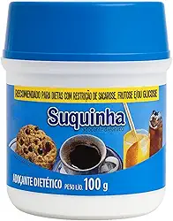 Adoçante Suquinha Dietético Kerry 100g Adoça 100 x Mais e Não Amarga