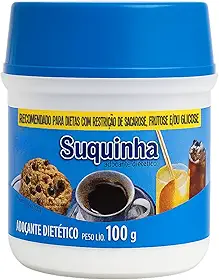 Adoçante Suquinha Dietético Kerry 100g Adoça 100 x Mais e Não Amarga