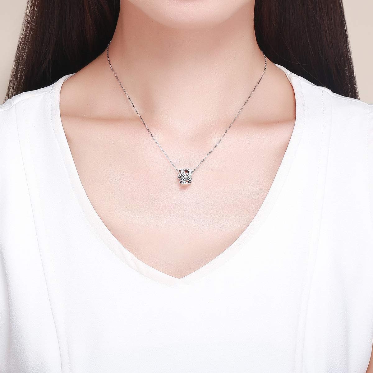 BISAER 925 Sterling Silver Initial Letter A-Z Charms for Bracelets Alphabet Beads Charm Jewelry Gifts - Image 5