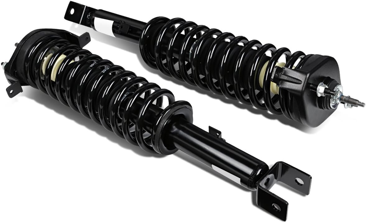 Auto Dynasty Rear Struts Shocks Assembly and Coil Spring Compatible with Chrysler Sebring Dodge Stratus 4-Dr, Left and Right Complete Pair Shock Absorber SR4107 ST8571