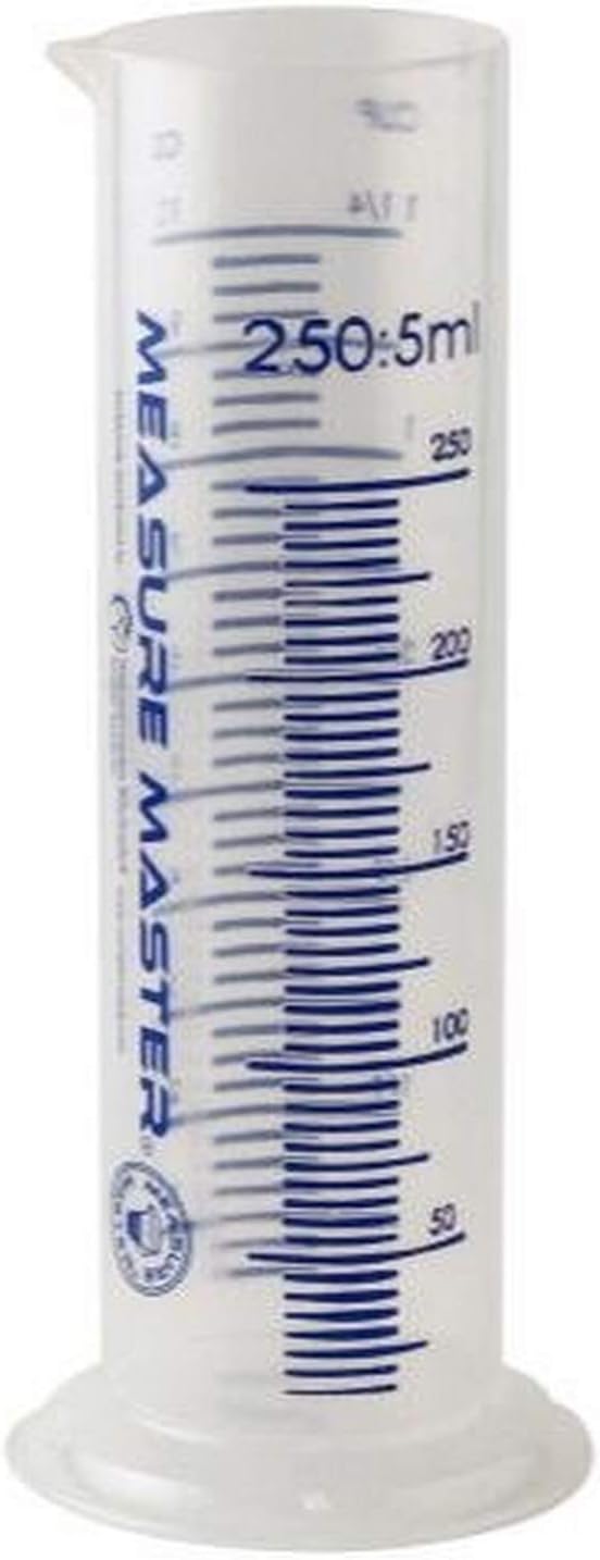 Measure Master 740642 Graduated Cylinder, 250ml/10 oz