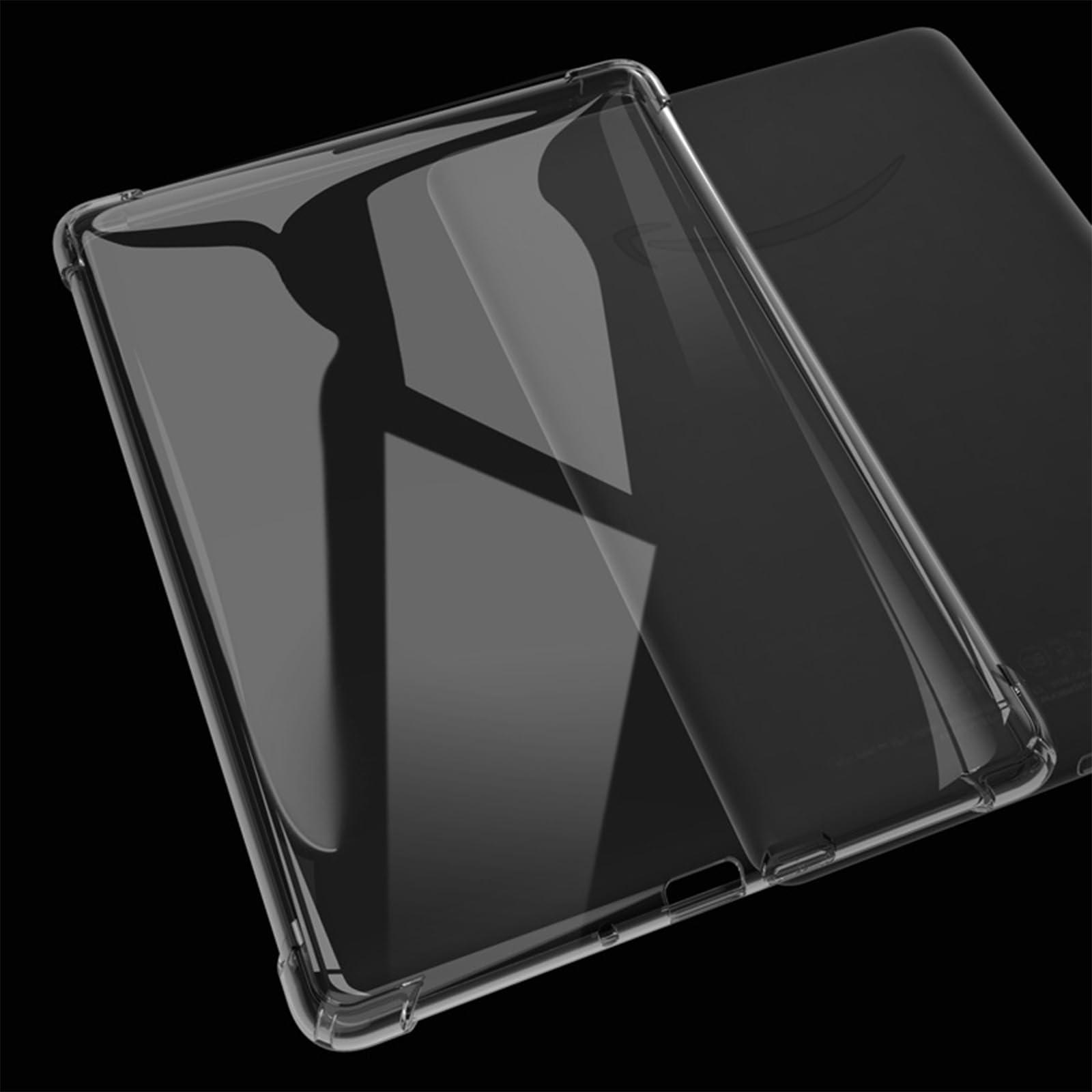 SSKHE Etui na Kindle, przezroczyste etui do 6" Kindle 11 generacji 2022 (model C2V2L3), lekkie i odporne na zarysowania silikonowe etui