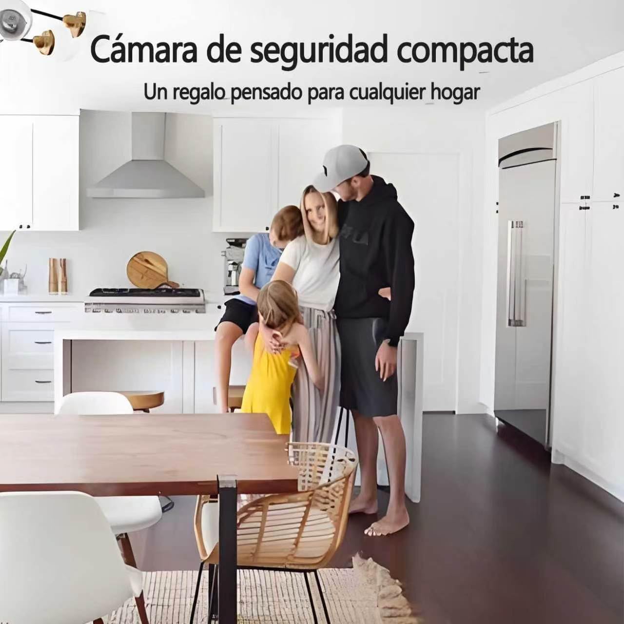 Mini Cámara de Vigilancia HD, Cámara Espía, Cámara de Seguridad, con Función de Detección de Movimiento, apta para la Vigilancia de Seguridad en Hogar, Mascotas, Oficina y Almacén, Sin Función WiFi
