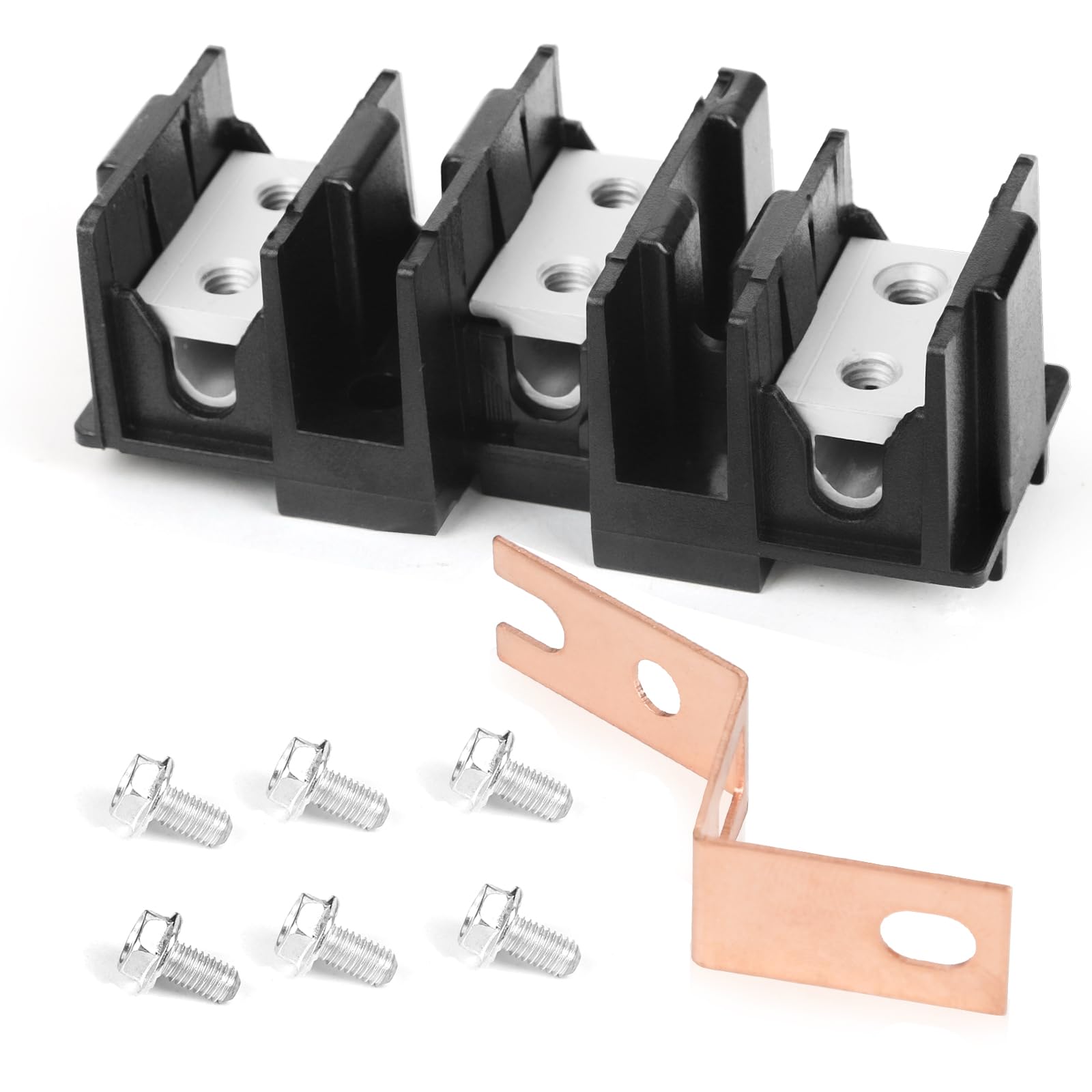 New WB17T10011 Terminal Block Assembly for GE/Samsung Range/Stove/Oven-Compatible with AP3736048, 1085735,WB17T10012 & More - 3-Position Dual Row