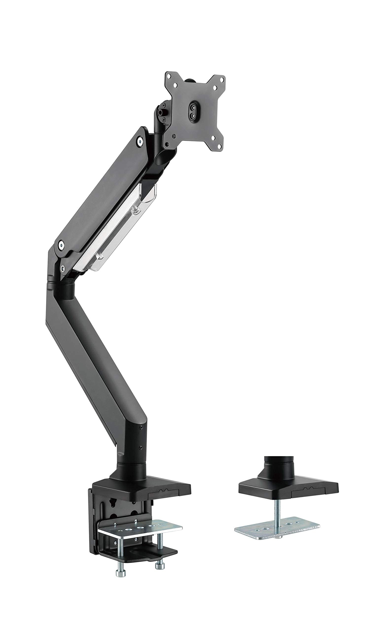 HALTERUNGSPROFI Support avec ressort à gaz Extra fort pour moniteurs LED et LCD jusqu'à 35 pouces 15kg VESA 75x75 100x100 OFFICE-GS512A