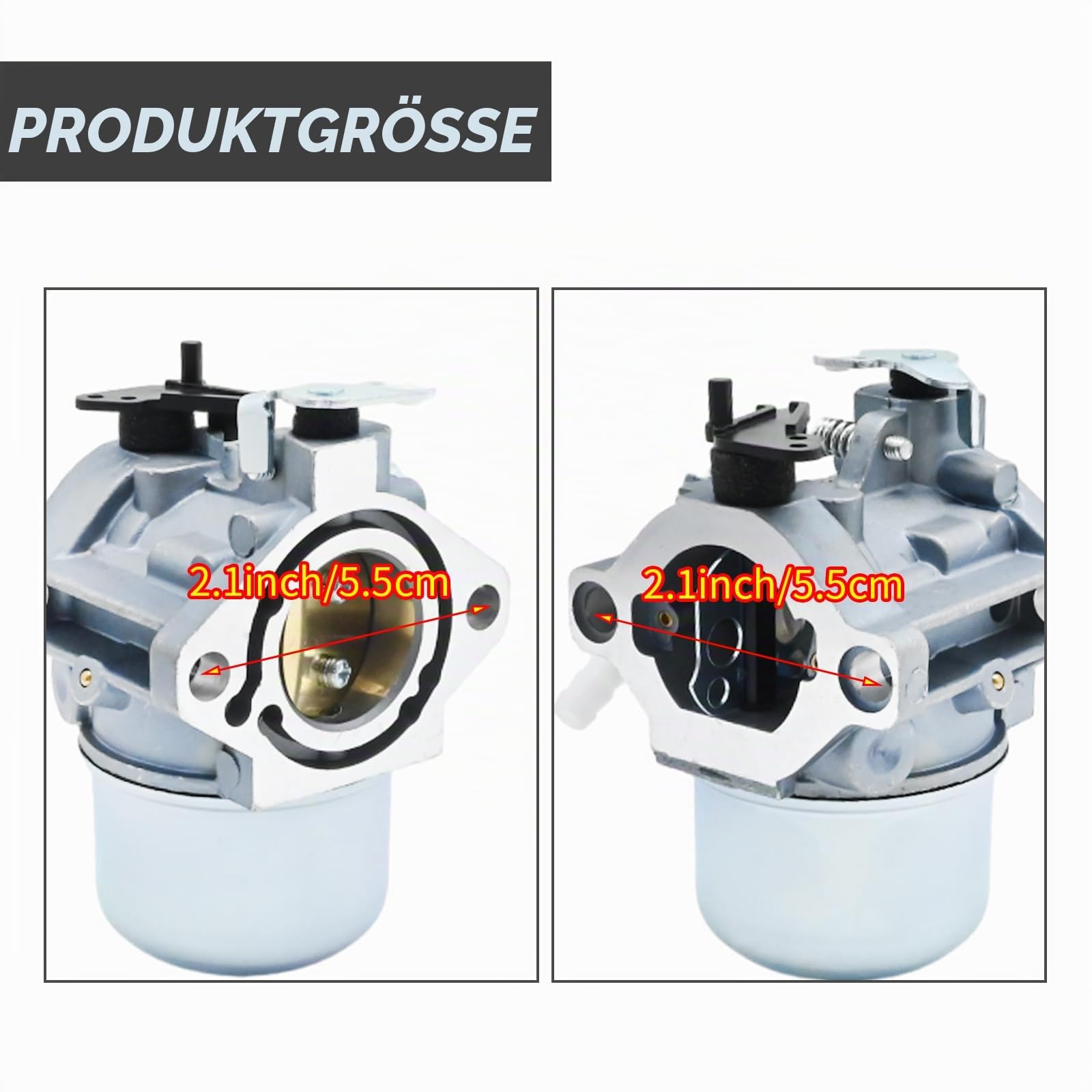 Hoypeyfiy 699831 694941 Rasenmäher Vergaser-Kit mit Luftfilter Vorfilter Kraftstofffilter, Ersatz für 28D702 28M706 283702 283707 284702 284707 284777 286702 286707 289702 Rasenmähermotoren