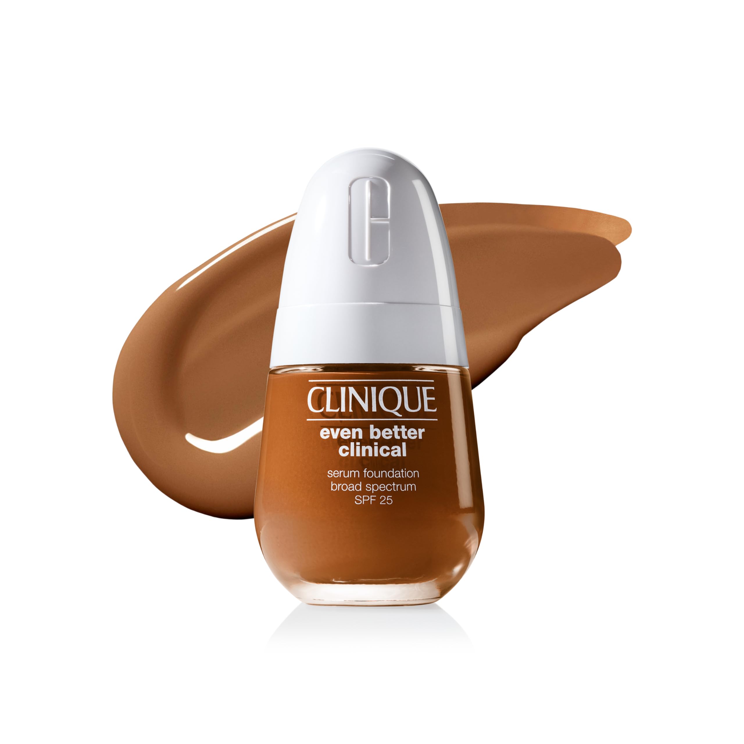 Clinique Even Better Clinical Serum Full Coverage Hydrating Foundation Broad Spectrum SPF 25 With Vitamin C, Salicylic Acid + Hyaluronic Acid For Oily Skin Types