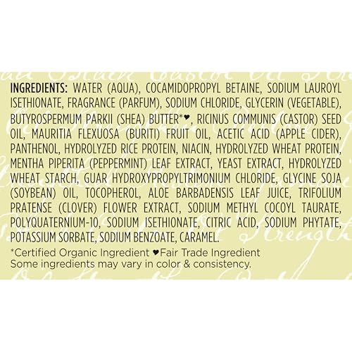 Shea Moisture Strengthen and Restore Shampoo Jamaican Black Castor Oil for Damaged Hair Sulfate-Free 24 Fl oz