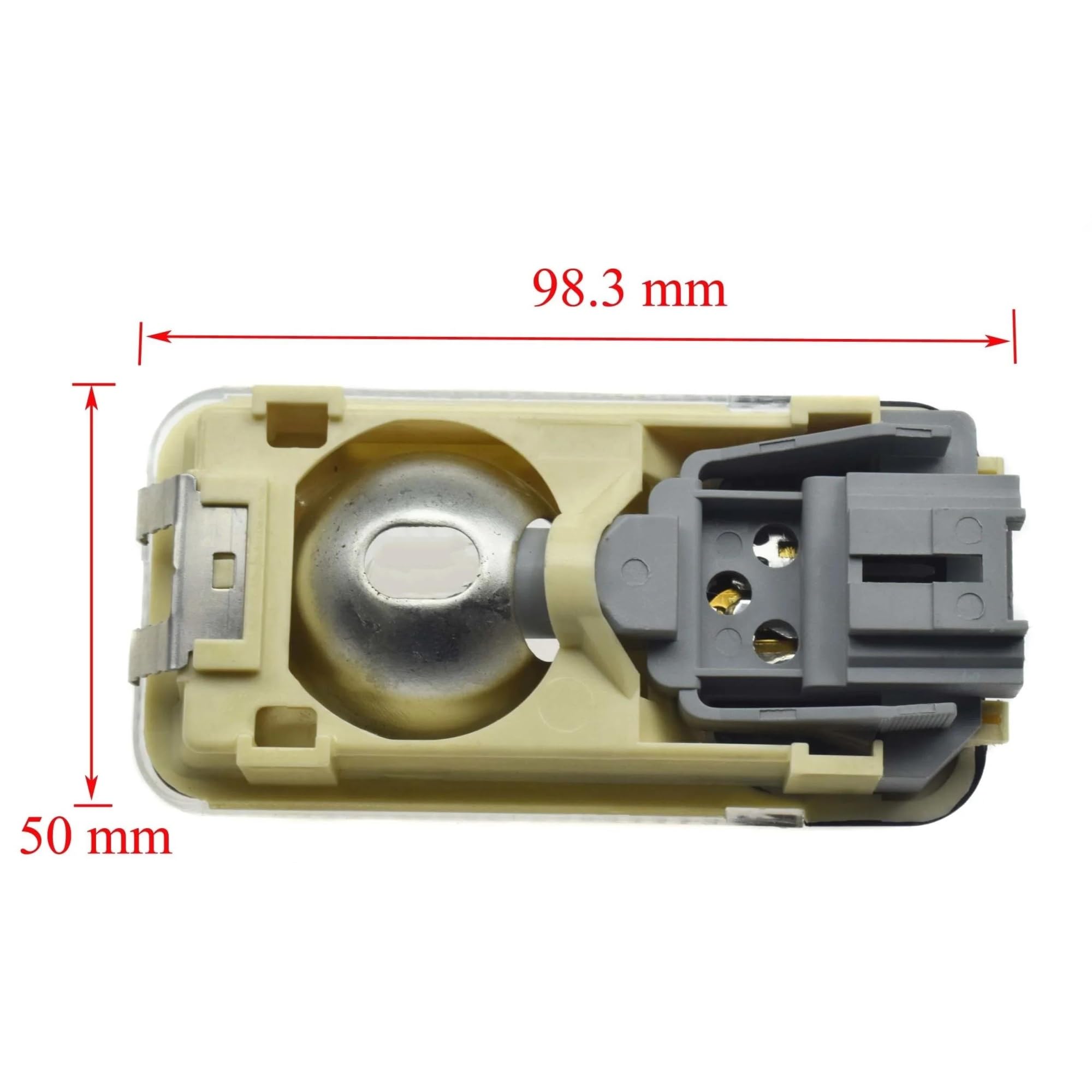 Per Peugeot 406 1995-2004 per Peugeot 107 2005-2018 Interruttore della Lampada del Soffitto di Lettura del Tetto Interno Ricambi Auto(Light And Frame Kit)