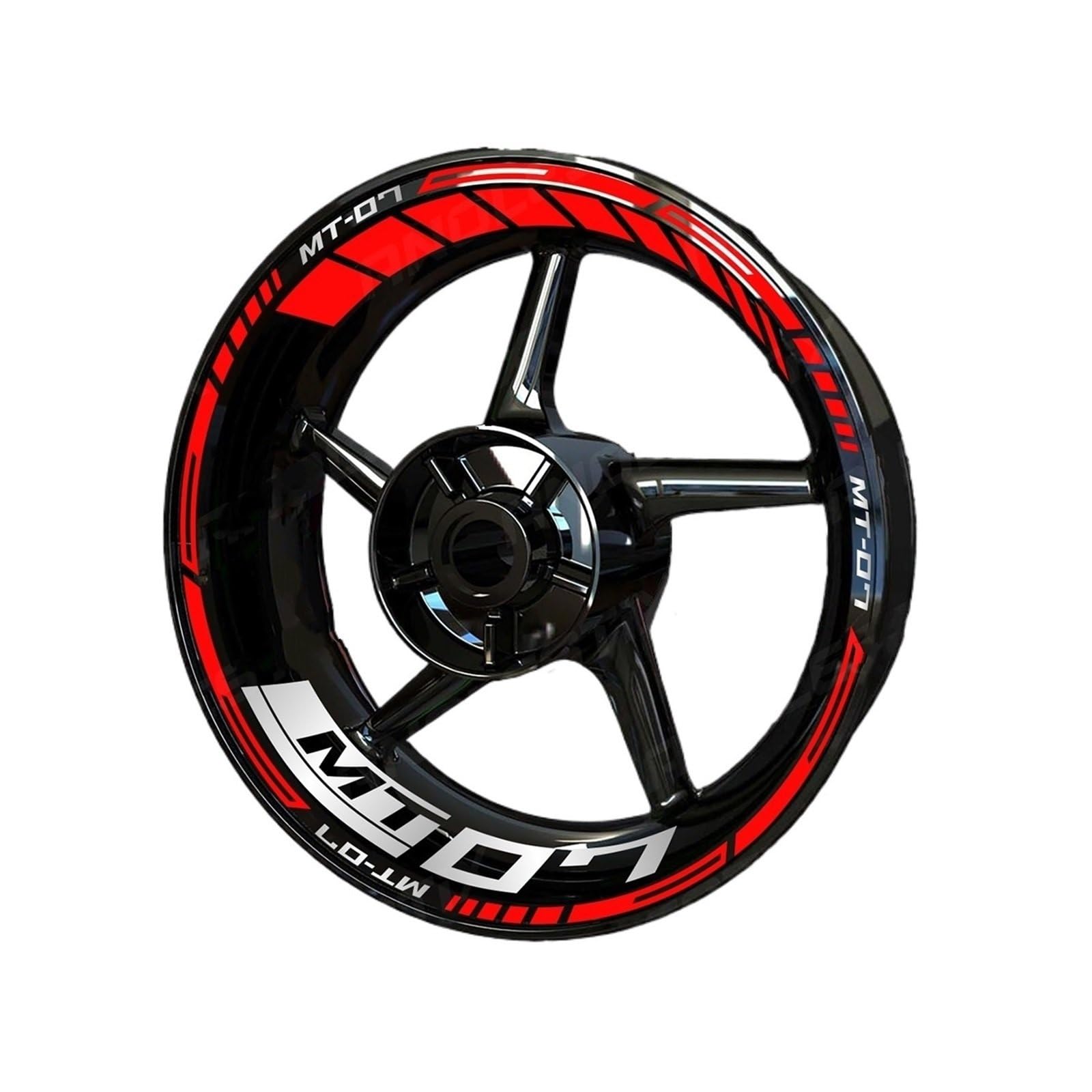 Motorcycle Rim Sticker Kit Motorcycle Wheel Rim Stickers Decal Set For ...