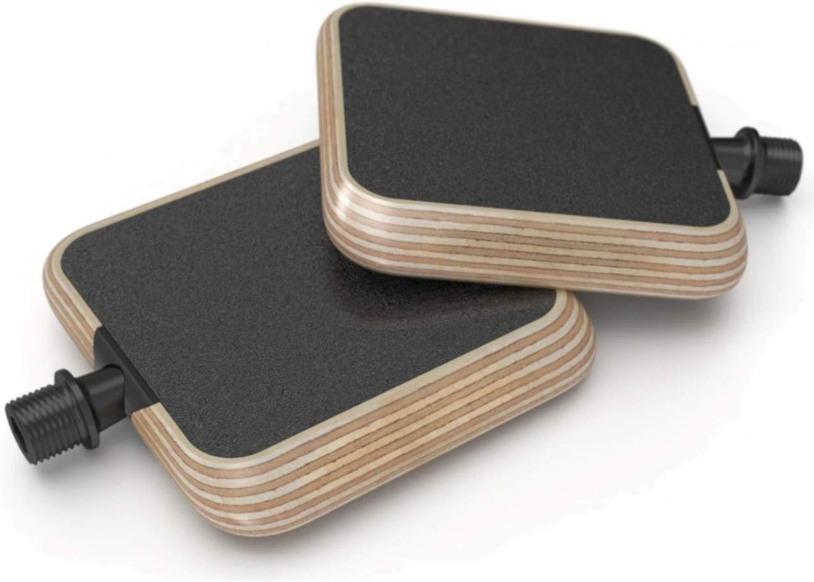 MOTO Bike Pedals “Classic“ Wooden Pedals Made in Germany, 9/16 thread CrMo Spindle CNC Machined