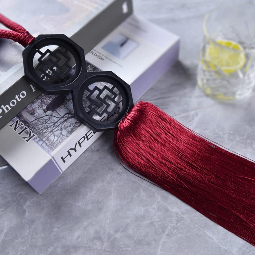 Set of 2 Creative Curtain Rope Tiebacks with Tassels, Curtain Buckle Tieback Simple Curtain Holdbacks Curtain Accessories Drape Tiebacks Rope (Royal Blue)