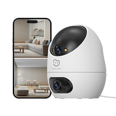 Caméra double objectif 360° (toute la pièce)