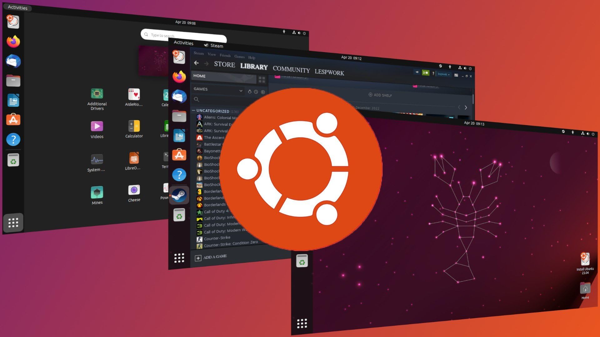 UBUNTU 25.10 Memoria USB Bootable Linux - Última Versión 2026 – 64 Bits – Instalación fácil – Sistema en Español + Modo LIVE - Ubuntu Memoria USB de Arranque