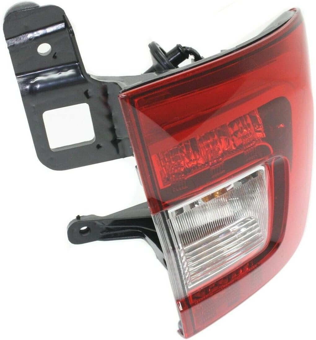 Set of 4 Driver & Passenger Side Tail Light Bulb Outer Red Lens Lamp Pfm Inner Clear Red Lens Bulb Lamp Pfm for Subaru for Outback 2.5i/2.5i Limited/3.6R Limited 15-18
