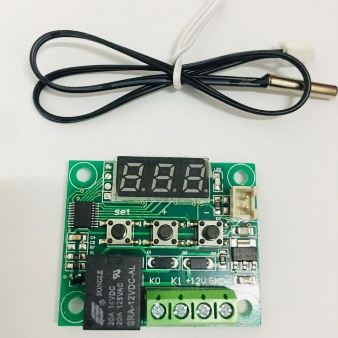 HUMBE&CO-W1209 12V DC Digital Temperature Controller Board Micro ...