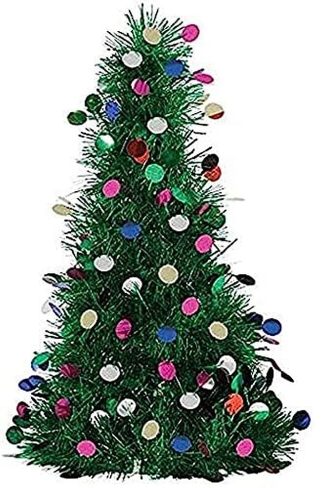 Grand sapin de Noël vert 61 cm Amscan mini arbre artificiel decoration interieure