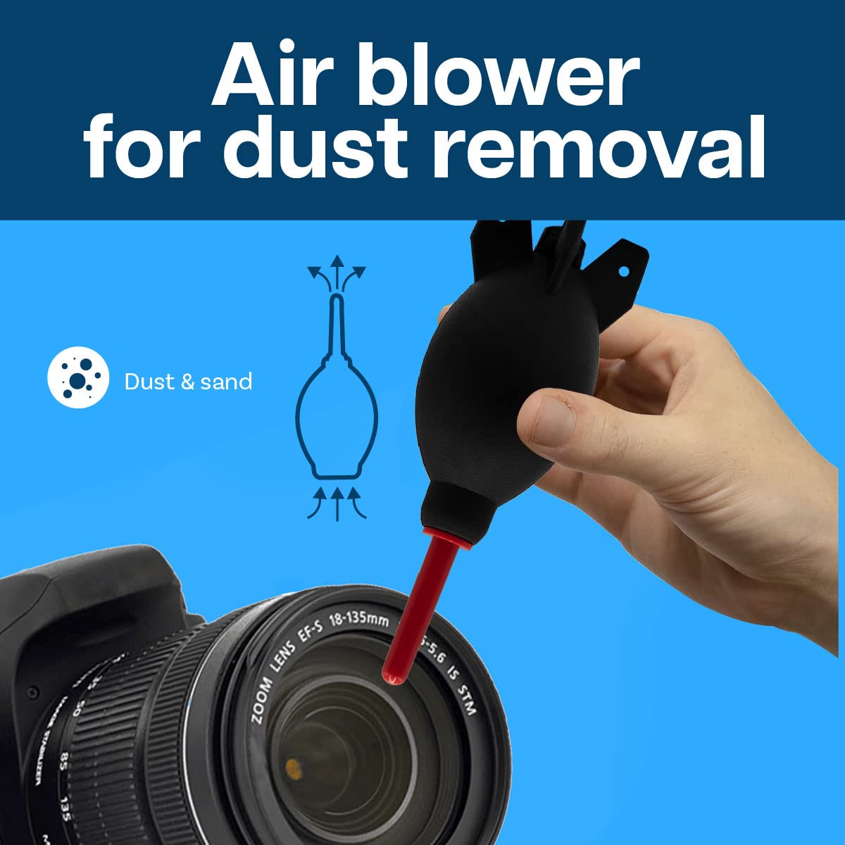 Kit Pulizia Obiettivo Fotocamera 30 Pezzi - Professionale Per DSLR, Sensori E Lenti - Foto 5