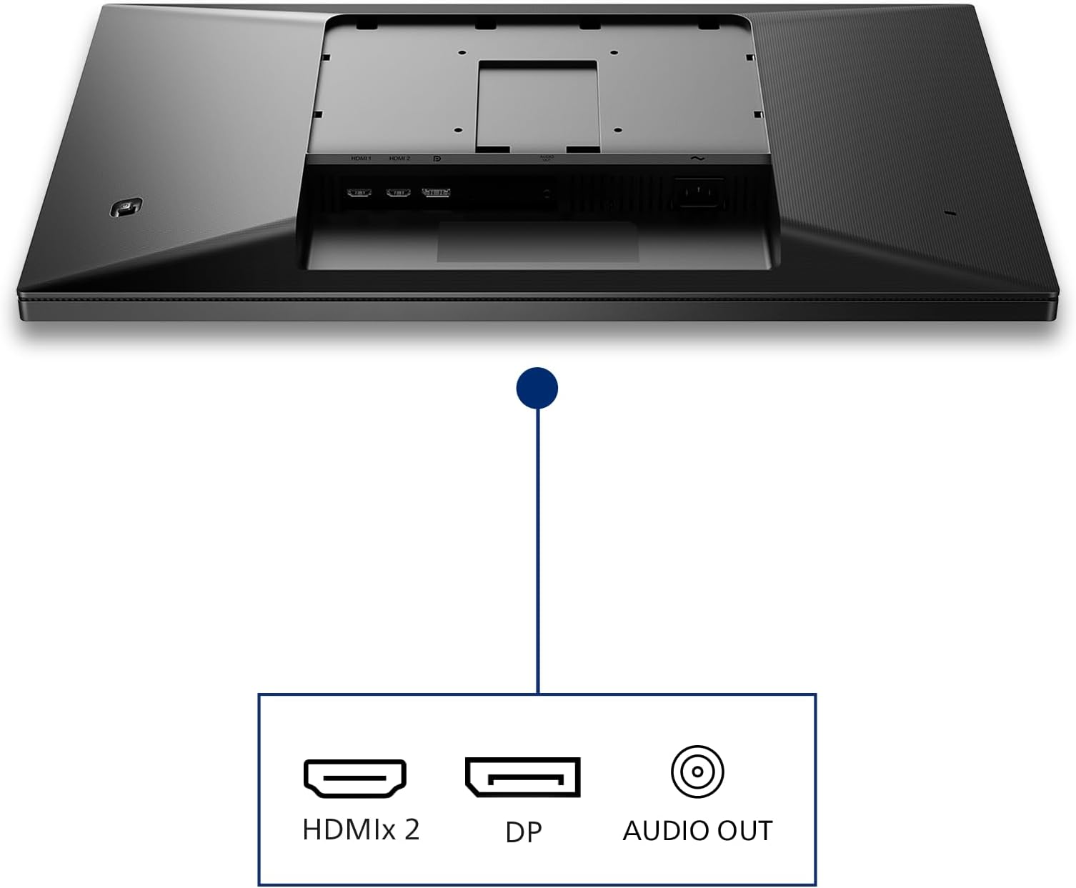 Philips 27E1N5500LA - 27 Inch QHD Monitor, Speaker, Height-Adjustable (2560 x 1440, 75 Hz, DisplayPort, HDMI) Black