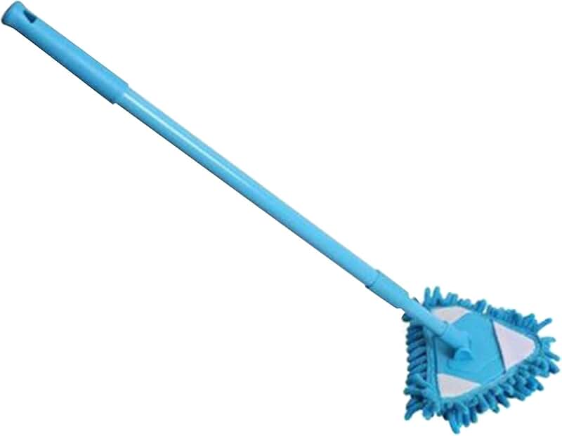 Felji Microfiber Spin Mop Easy Floor Mop with Bucket and 20 Mop Heads 360 Rotating Head, Blue Felji Microfiber Spin Mop Easy Floor Mop with Bucket and 20 Mop Heads 360 Rotating Head, Blue