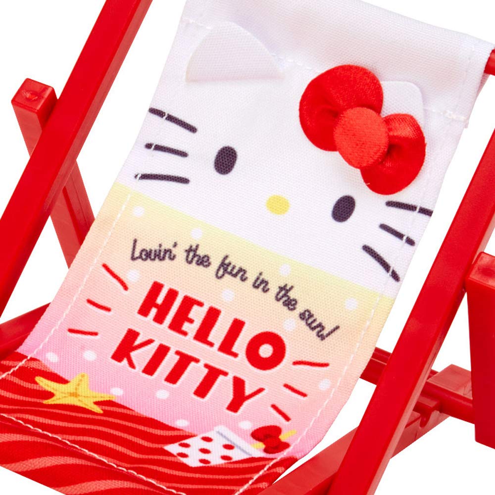 サンリオ ハローキティ ビーチチェア 折りたたみ椅子 日焼けキティ
