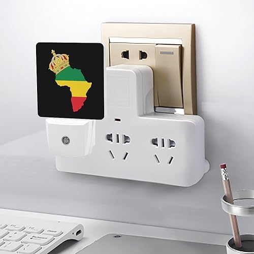 Miniatura 4 de African American Pride Cute Plug in Night Light Dusk to Dawn Sensor Warm White Wall Decor Bedroom