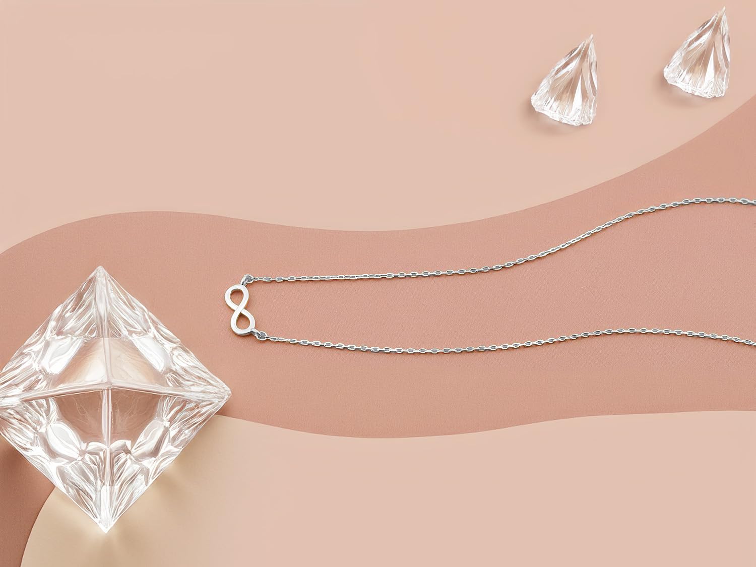 Sofia Milani - Collana da Donna in Argento 925 - Ciondolo ad Infinito
