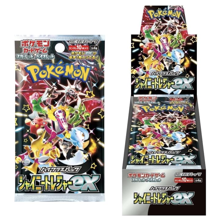 人気を誇る ポケモンカード シャイニートレジャーex シュリンク付き 未 人気を誇る ポケモンカード シャイニートレジャーex シュリンク付き 未