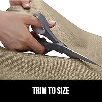 Vista 8 de GORILLA GRIP DripGuard Shelf Liner, Non Adhesive Drawer and Kitchen Cabinet Protector, Slip Resistant BPA Free Smooth Surface Plastic Liners for