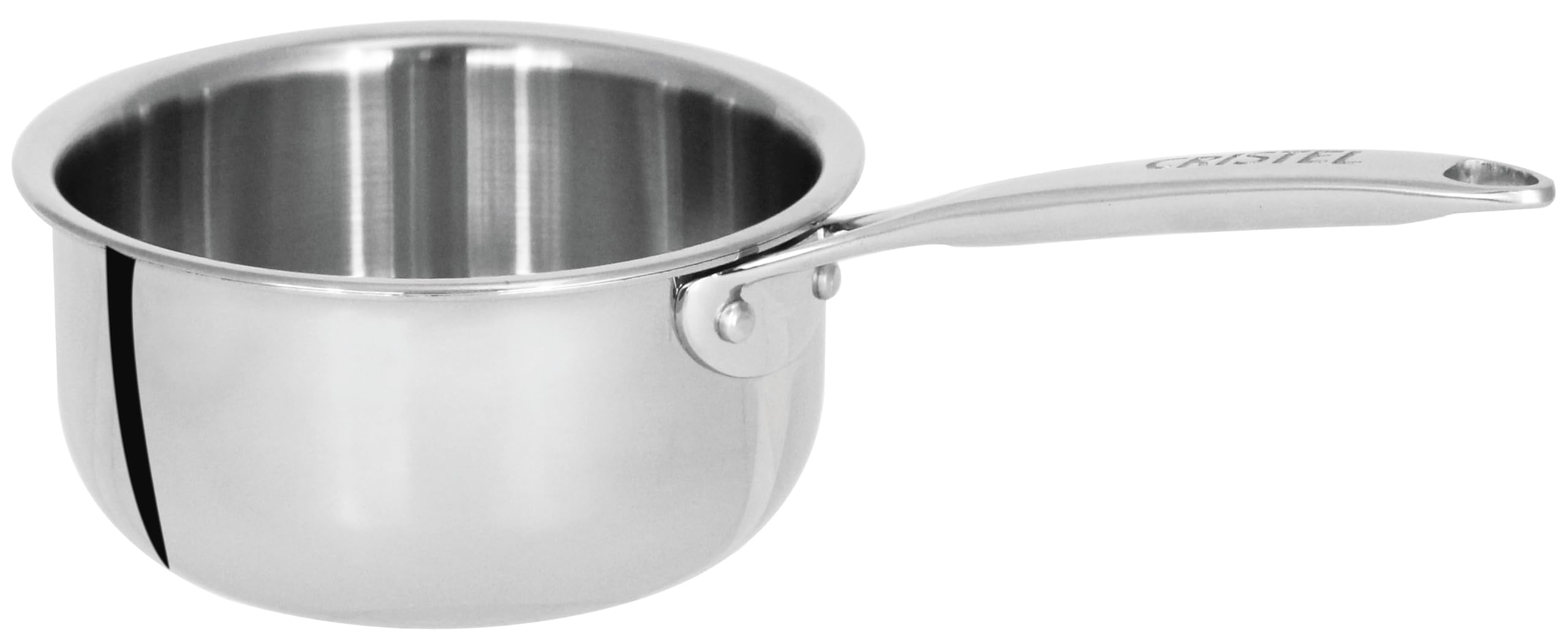 CRISTEL 16cmソースパン Amazon.com: Cristel Castel Pro Mini Stainless Steel Saucepan, 3