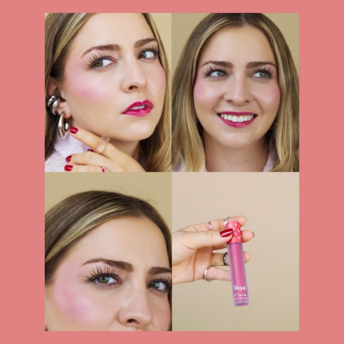 Amazon.com : YuYa - Republic Cosmetics Párvula Lips, Cheeks and