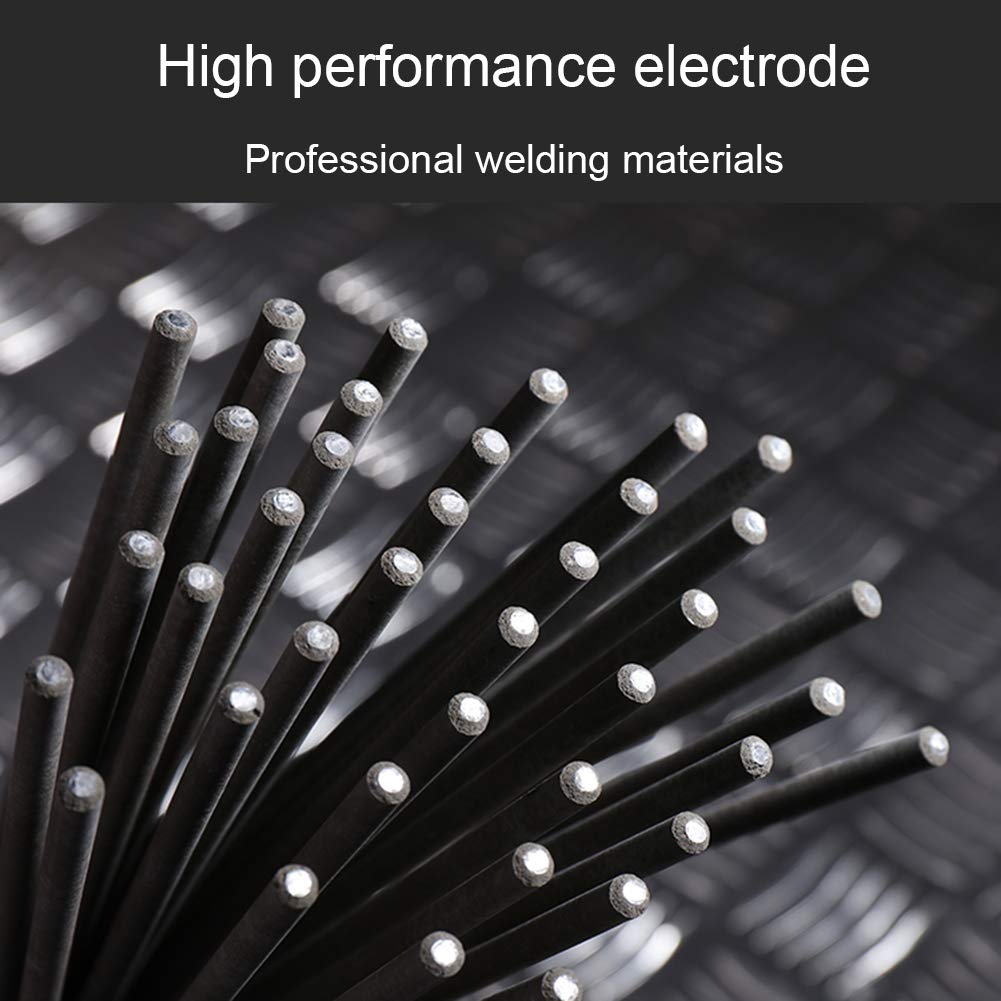 Electrodos De Soldadura, 2,5 * 300 Mm De Diámetro, Pequeño Chapoteo Escoria Fácil De Eliminar Ajustar El Empuje Arco Caliente Apto para Soldadores,3.2(2.7kg)
