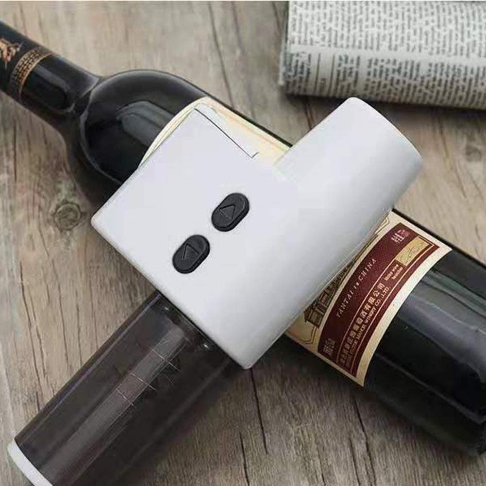 Abre de Vino eléctrico, Botella de Vino eléctrico automático inalámbrico abrelatas de sacacorchos con Cortador de lámina para hogar, Bodega, Fiesta, Bar y como Regalo