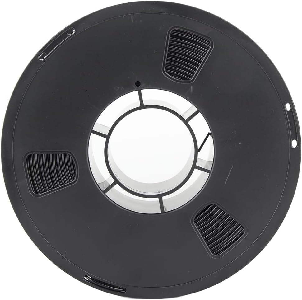 PETG Filament 1.75mm, 3D Printer Filament, High Strength & Rigidity 3D Printer Filament, Dimensional Accuracy, Fit Most 3D Printers (Black)