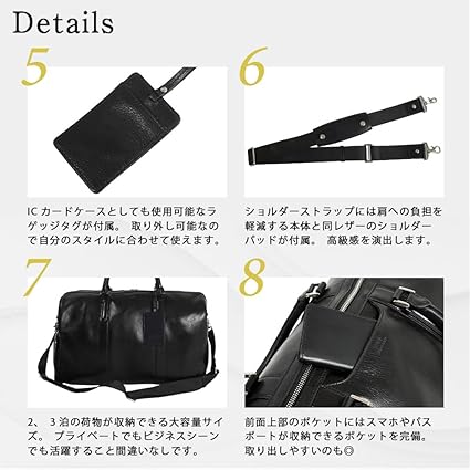 SWORD ボストンバッグ Amazon | [シーカー] ボストンバッグ メンズ 大容量 革 肩掛け